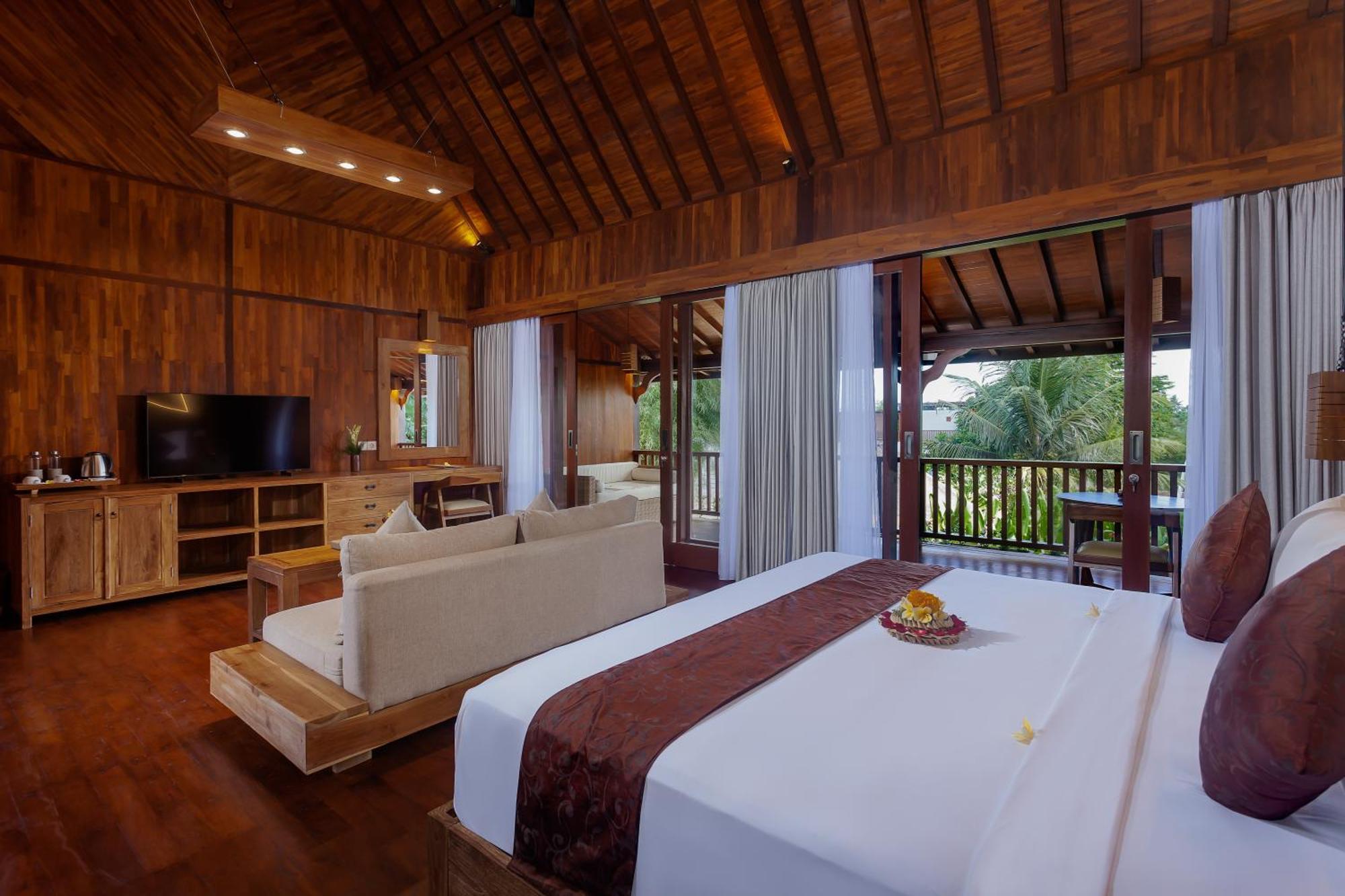 Manah Shanti Suites By Pramana Villas ウブド エクステリア 写真