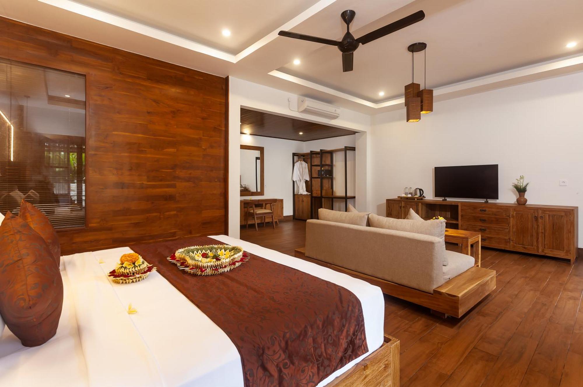 Manah Shanti Suites By Pramana Villas ウブド エクステリア 写真