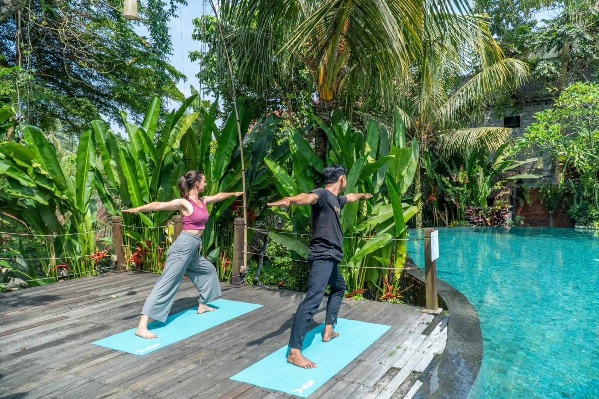 Manah Shanti Suites By Pramana Villas ウブド エクステリア 写真